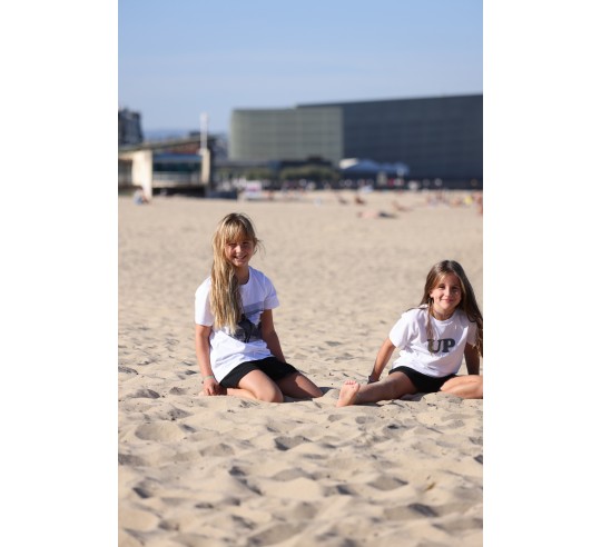 UP Surfboards Kids' T-shirt - Logo Grey