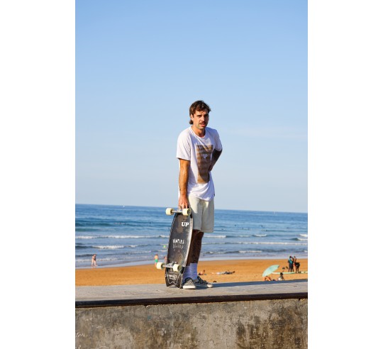UP Surfboards - Sand White T-shirt