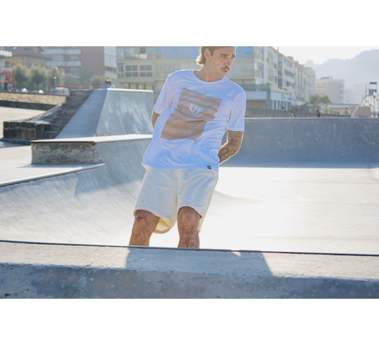 UP Surfboards - Sand White T-shirt