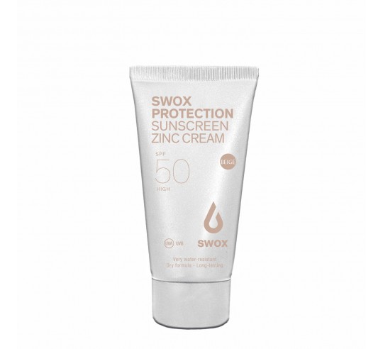Crema de Sol SWOX - Zinc Beige SPF50...