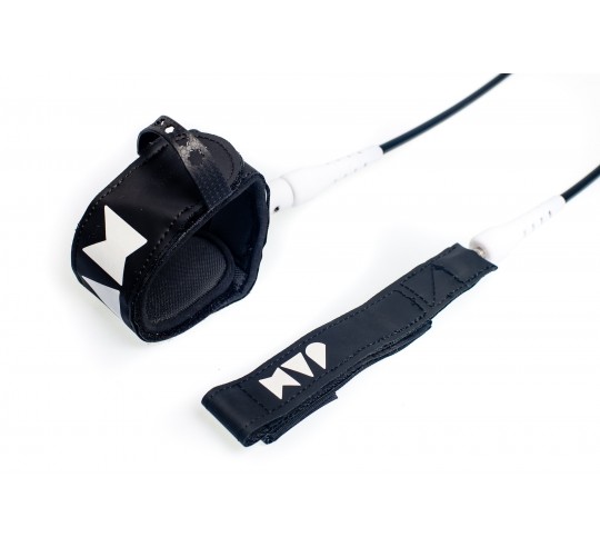 Surf Jam Leash - Shredder 6' White