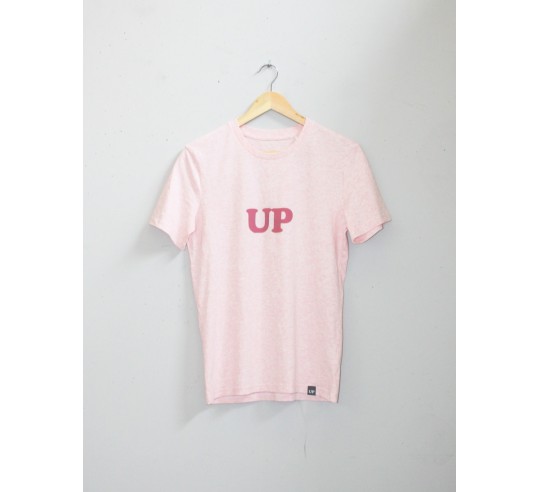 Camiseta UP Surfboards - Rosa
