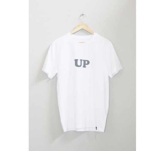 Camiseta UP Surfboards - Blanca